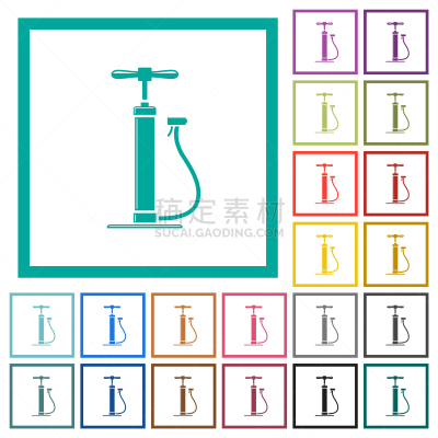 闪亮的,气泵,计算机图标,平坦的,彩色图片,画框,长方形,轮廓,多色的,部分
