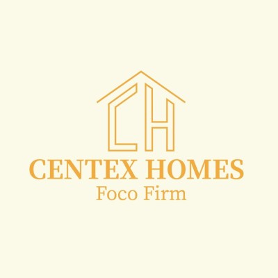 Orange Geometry Element Real Estate Agency Company Logo