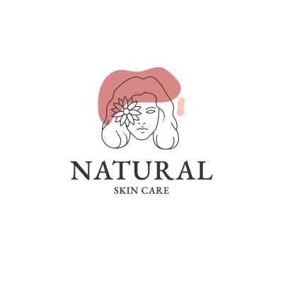 Hand Painted Beauty SPA Salon Skincare Cosmetics Product Brand Logo