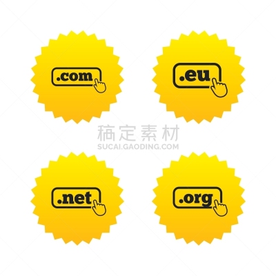 com域名,标志,网,平坦的,不明确的地点,电子邮件,技术,图像,光标
