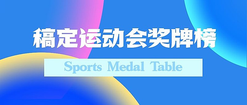 巴黎奥运会奖牌榜公众号首图