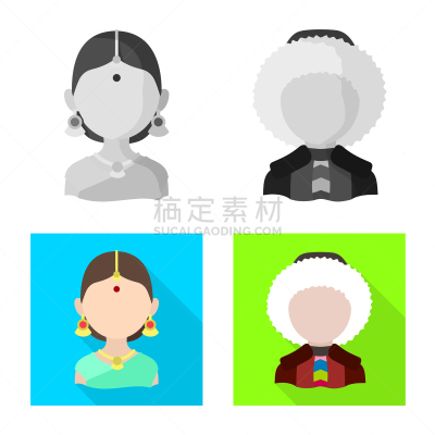 分离着色,房地产,图标,人造物,衣服,亚洲,传统,模仿,收集,设计