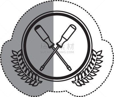 横越,圆形,标签,轮廓线画,金属,技术,金属质感,工业,建筑业