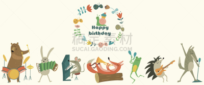 生日卡,马拉卡,泰迪熊,贺卡,摇滚乐,青蛙,动物,萨克斯,蜗牛,花