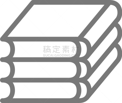 书,编码,线图标,商务,法官
