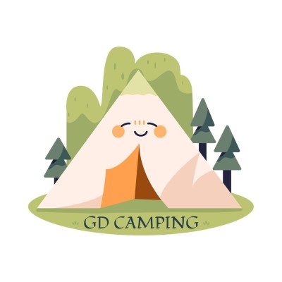 旅游出行户外运动露营创意LOGO
