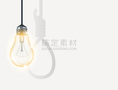 电灯泡,绳子,绞刑,暗色,白色,灰色,闪亮的,烧毁的,破碎的,照亮