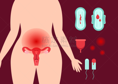 女性生殖系统,胃,人类的生殖器官,卵巢,子宫颈,人,女人,女孩,痉挛