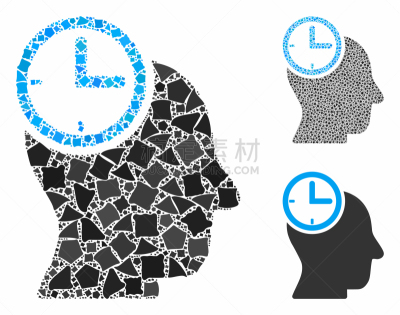 时间,计算机图标,人的头部,商务,经理,一个物体,构图,想,思考