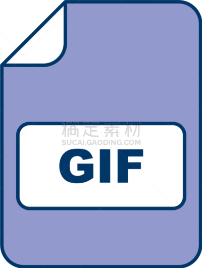 GIF动图,计算机图标,轮廓,矢量,符号,文档,直的,图像,标志,设计