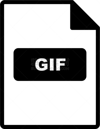 GIF动图,计算机图标,轮廓,矢量,符号,文档,直的,图像,标志,设计