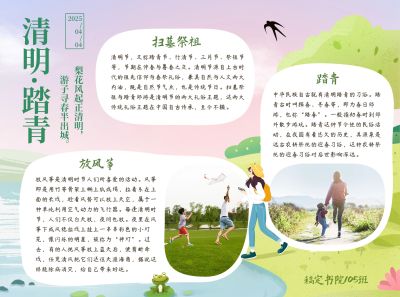 清明节手抄报