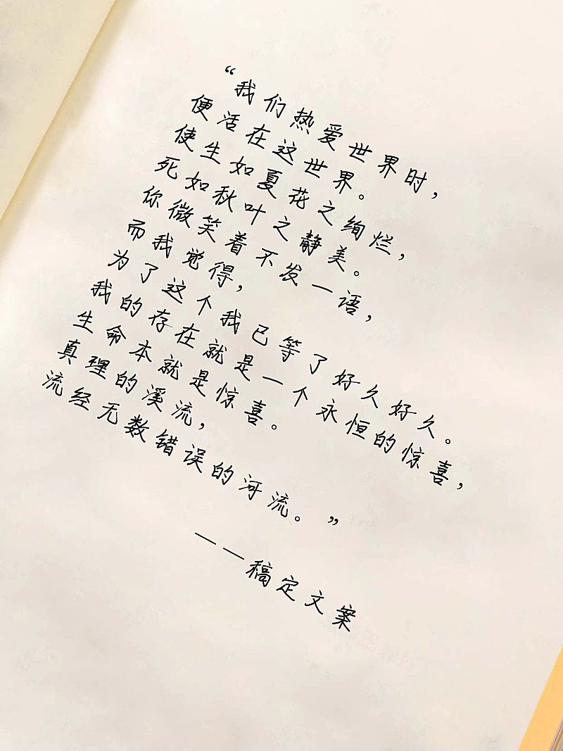 书摘文字语录小红书封面