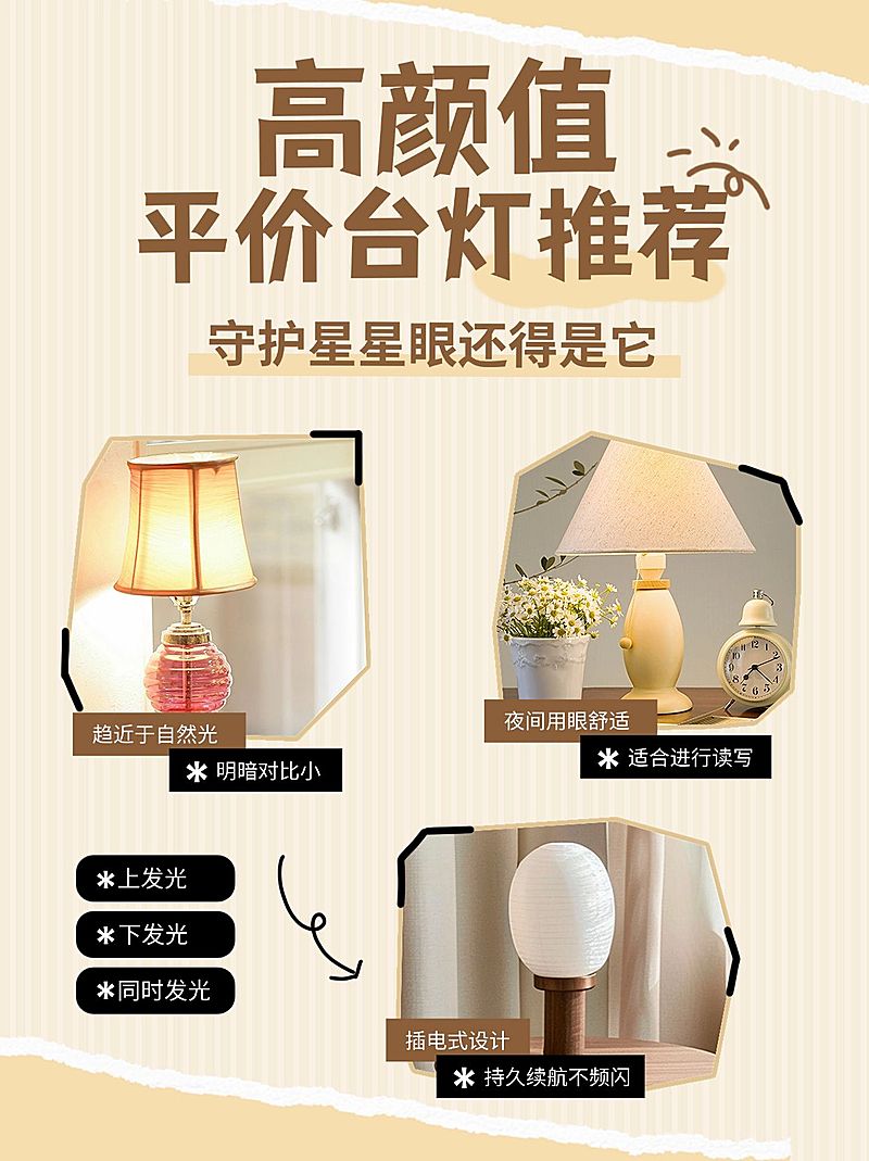 家居好物推荐小红书封面aigc