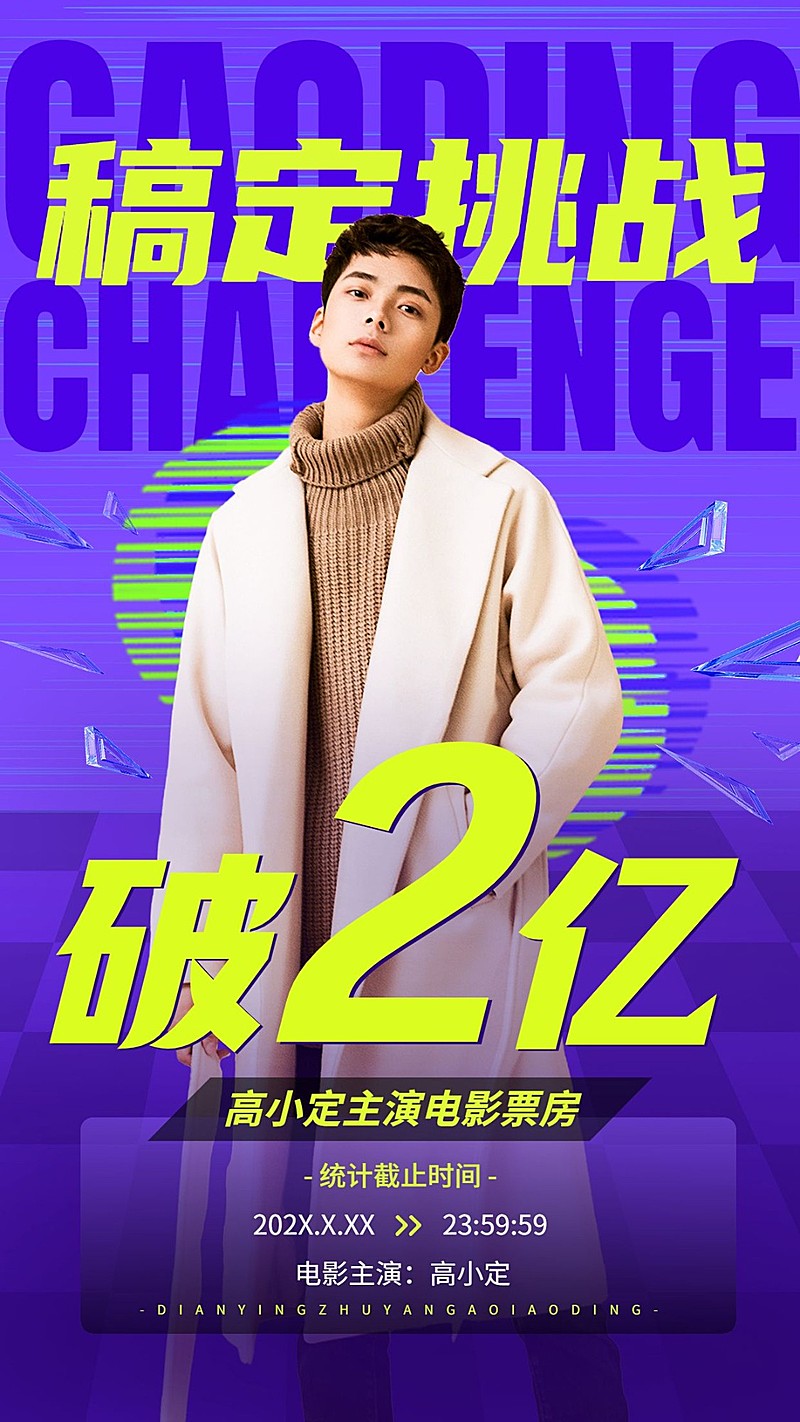 明星商务销量数据喜报战报宣传海报