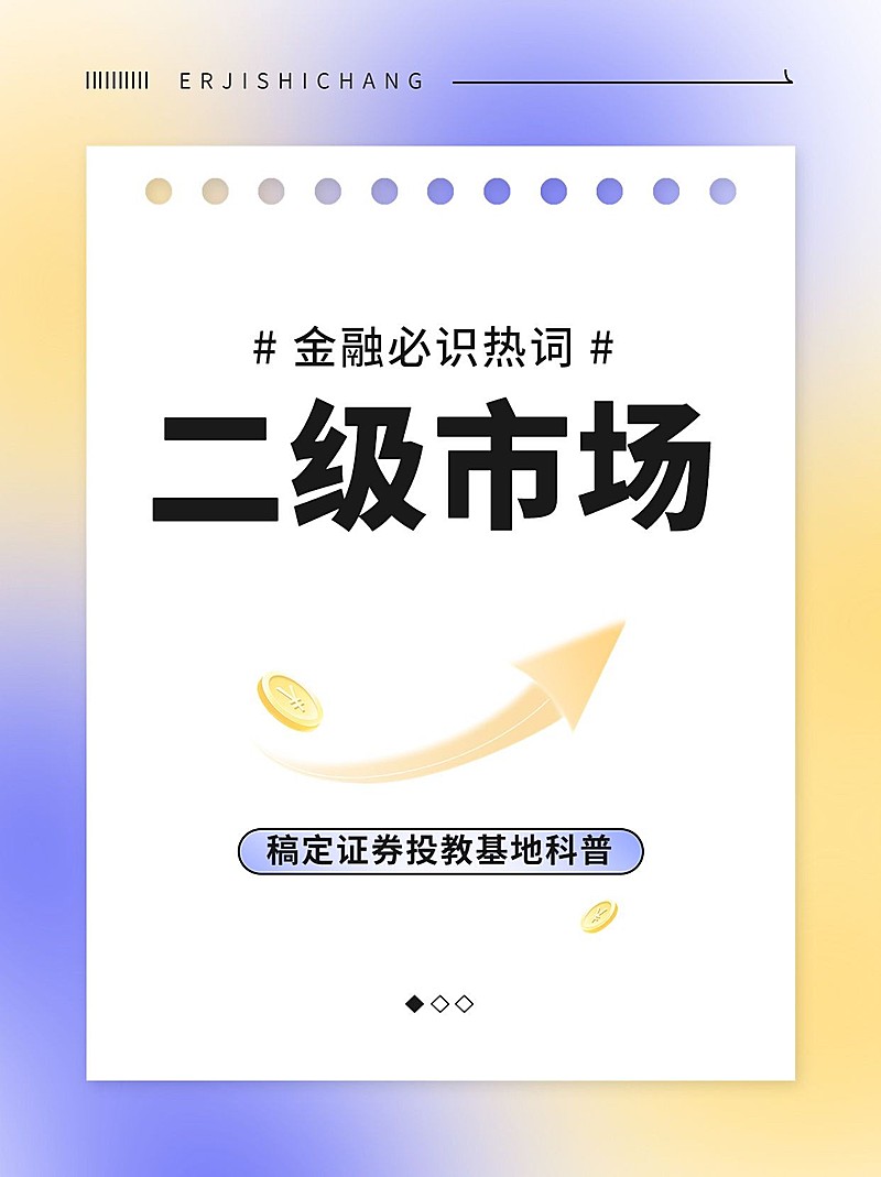 金融市场投资知识科普弥散风小红书封面套装