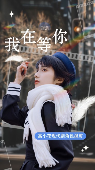 饭制混剪粉丝应援竖版视频封面预览效果