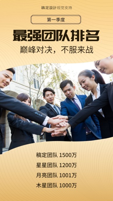 微商团队业绩喜报排名排行榜预览效果