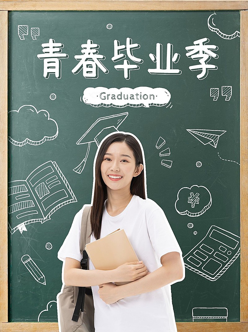 毕业季趣味创意晒照小红书配图