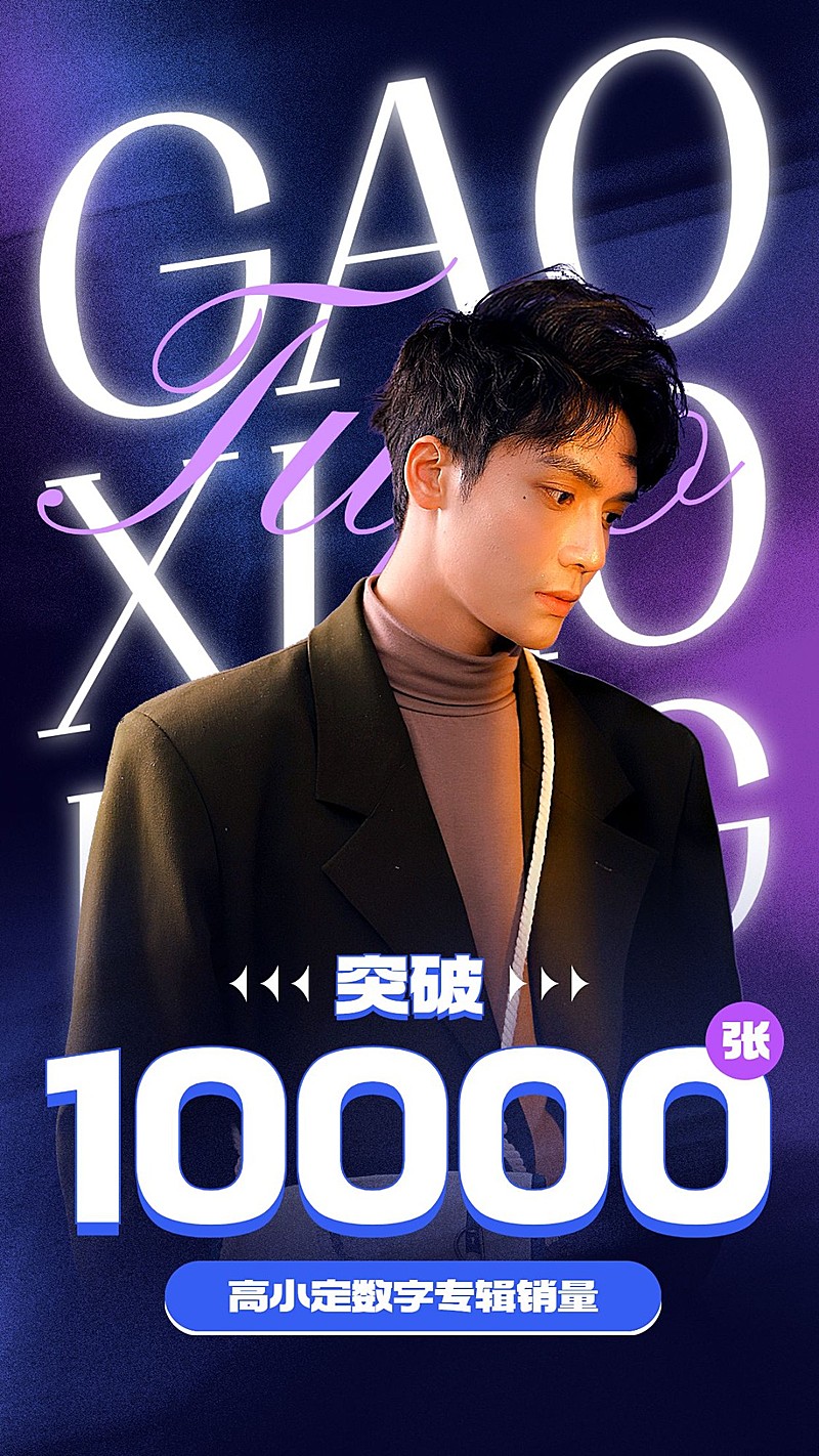 明星商务销量数据喜报战报宣传海报