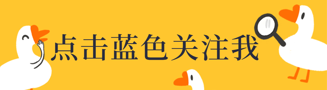 卡通鸭子引导关注GIF动图模版预览效果