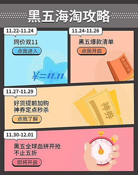 黑色星期五攻略/店铺活动
