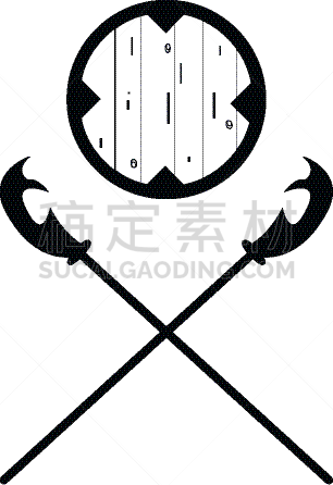 戟,分离着色,金属,斧,中世纪时代,古董,钢铁