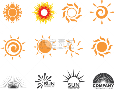 日光,计算机图标,绘画插图,品牌名称,热,天气,春天,波浪,行星,夏天