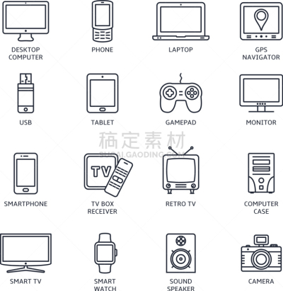技术,计算机图标,线条,智慧,传媒,电子行业,图像,矢量
