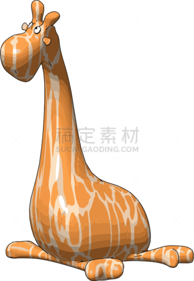 长颈鹿,软玩具,白色背景,儿童,黄色,白色,褐色,式样,可爱的,小的