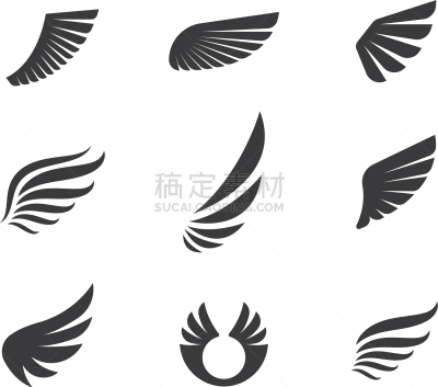 翅膀,品牌名称,图标,商务,健康保健,迅速,现代