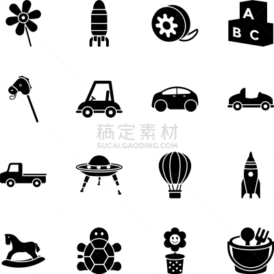 符号,矢量,积木,摇摆木马,图像,玩具马,学校操场,皮卡车,玩具车,不明飞行物