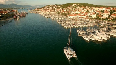 Trogir Marina航海航拍