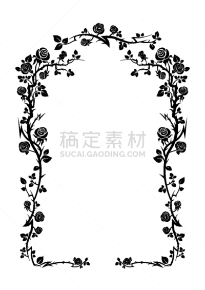 玫瑰,插画,华丽的,请柬,婚礼,装饰物,问候,爱,复古