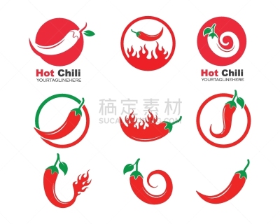 品牌名称,绘画插图,矢量,图标,式样,辣椒,蔬菜,商务,热,菜单