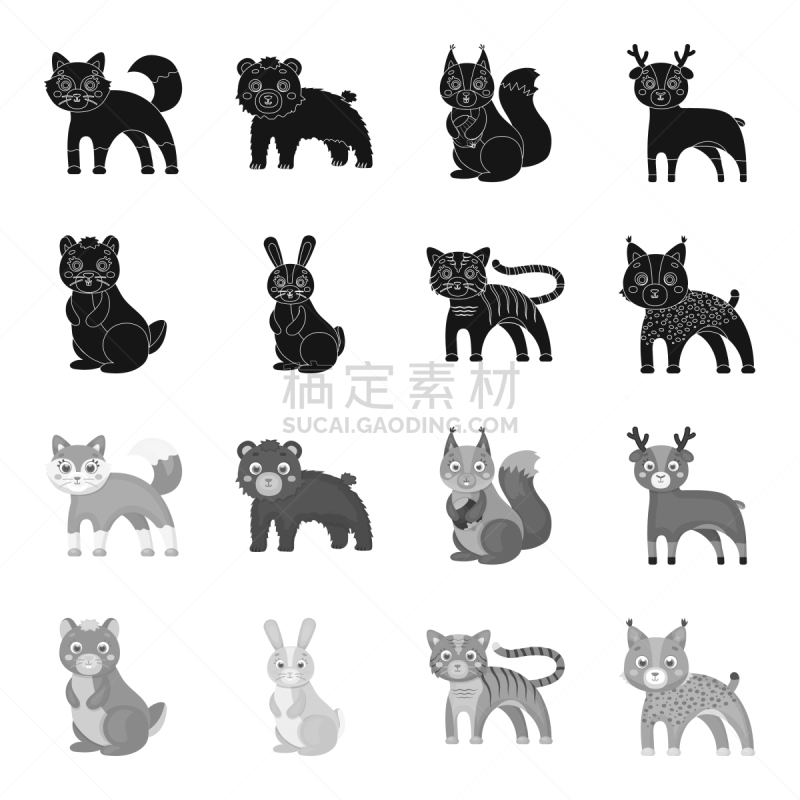 动物,蜘蛛网,野生植物,家畜,计算机图标,品牌名称,兔子,狐狸,熊,袋鼠