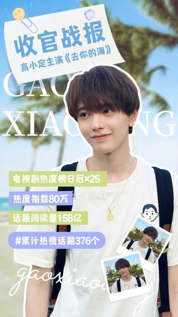 明星粉丝应援数据喜报战报预览效果