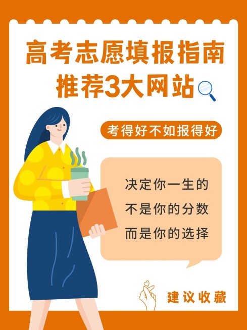 高考志愿填报指南网站小红书配图预览效果