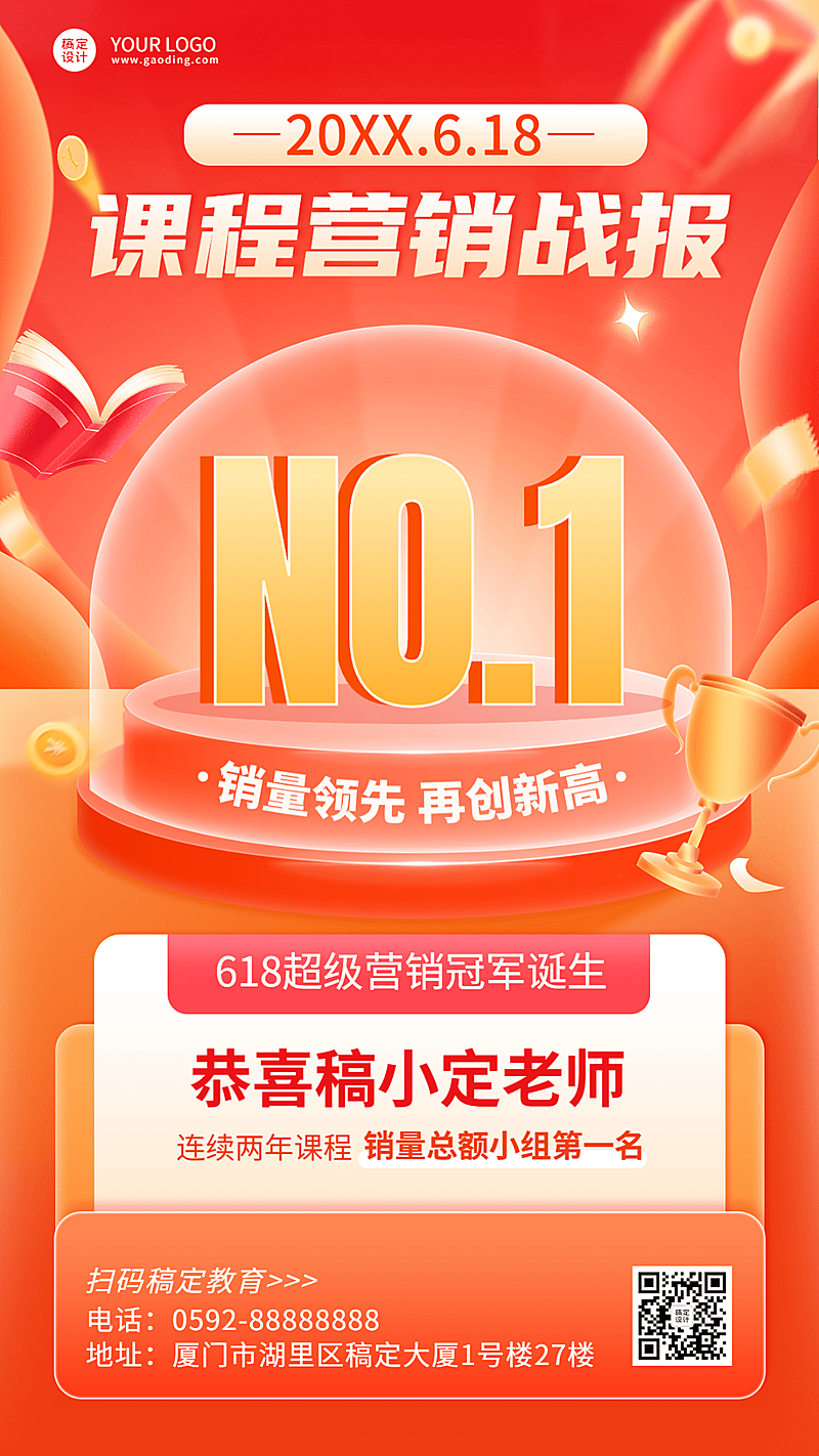 618教育行业卖课喜报战报