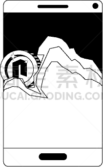 采矿业,Neopolitan獒,山,概念,网络空间,未来,技术,电子商务,商务,金融