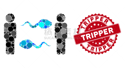 发狂的,人,精子,抽象拼贴画,微生物学,风险,健康保健,多样,交换,沟通