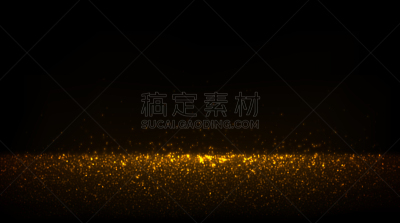 黄金,粒子,灰尘,明亮,黑色,华贵,新年前夕,背景,节日,绘画插图