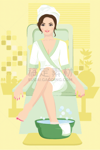 女人,可爱的,人,修指甲,华贵,垂直画幅,一个人,图像,修脚