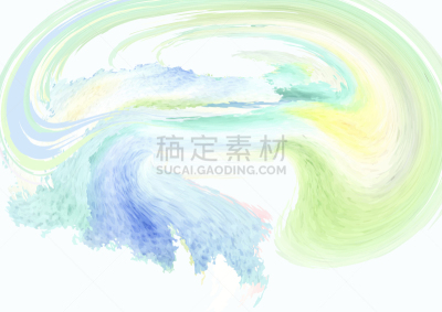 螺线,玷污的,漏斗,波浪,涡,水彩画,瘾君子,青绿色,湿,水彩画颜料