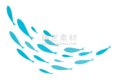 鱼类,海洋,动物群,华丽的,环境,丰富,小的,动物,品牌名称,剪影