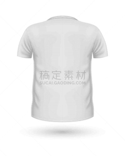 背面视角,分离着色,衣服,白色,衬衫,男人,图像,模板,商店