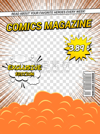 漫画书,模板,对话气泡框,云景,条形码,云计算,背景,绘画插图,卡通