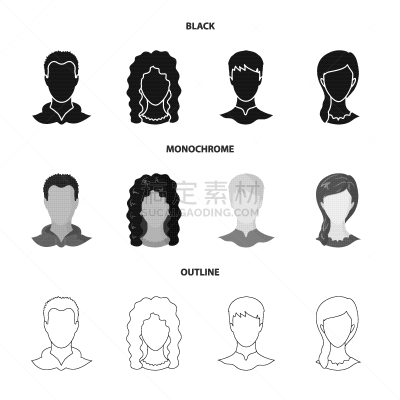 专业人员,照片,标志,棕色头发,金色头发,发型,头发,男人,女人,绿色