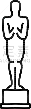 雕像,轮廓,奥斯卡奖,计算机图标,时尚,商务,事件,技术,现代