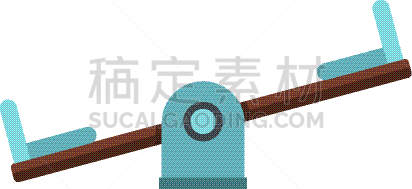 跷跷板,计算机图标,扁平化设计,游乐场,分离着色,周末活动,金属,平衡,图像,休闲